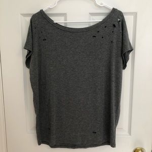 Express Distressed Tee